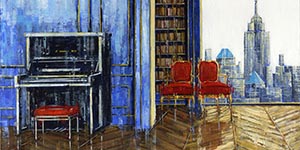 Nathan Neven, artiste peintre - Galerie de l'Estuaire à Honfleur